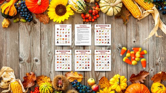 Thanksgiving Bingo - Free Printable