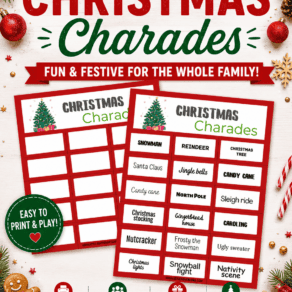 Free Printable Christmas Charades