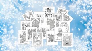 Winter Coloring Pages