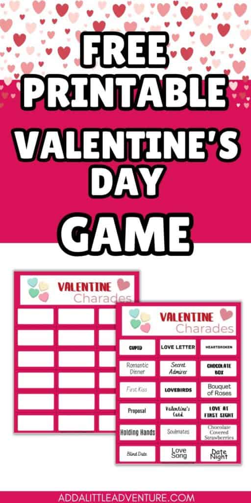 Free Printable Valentine's Day Game