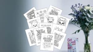 Get Well Soon Coloring Pages