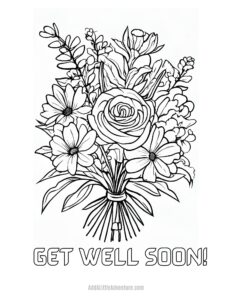 Get Well Soon Coloring Pages (Free Printables)