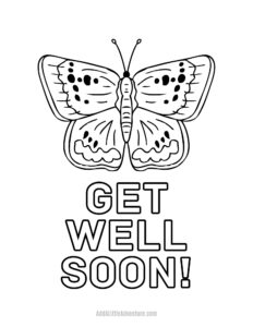 Get Well Soon Coloring Pages (Free Printables)