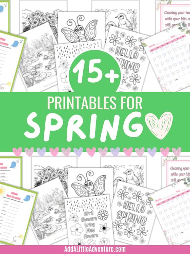 15+ Printables for Spring