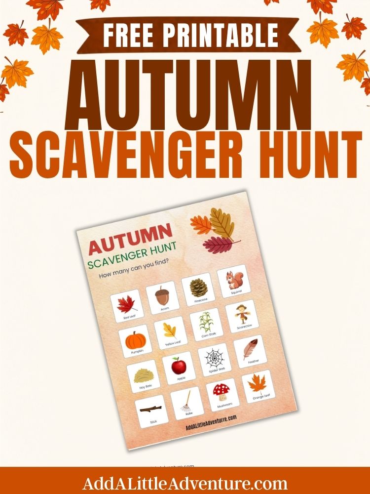 Free Printable Autumn Scavenger Hunt