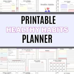 Printable Healthy Habits Planner