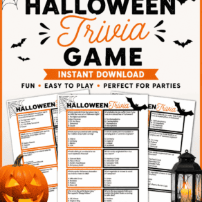 Free Printable Halloween Trivia Game
