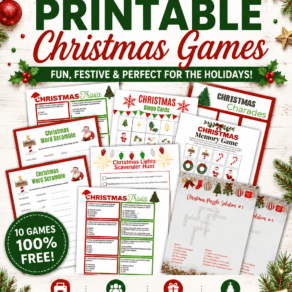 Free Printable Christmas Games
