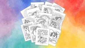 Free Printable Unicorn Coloring Pages