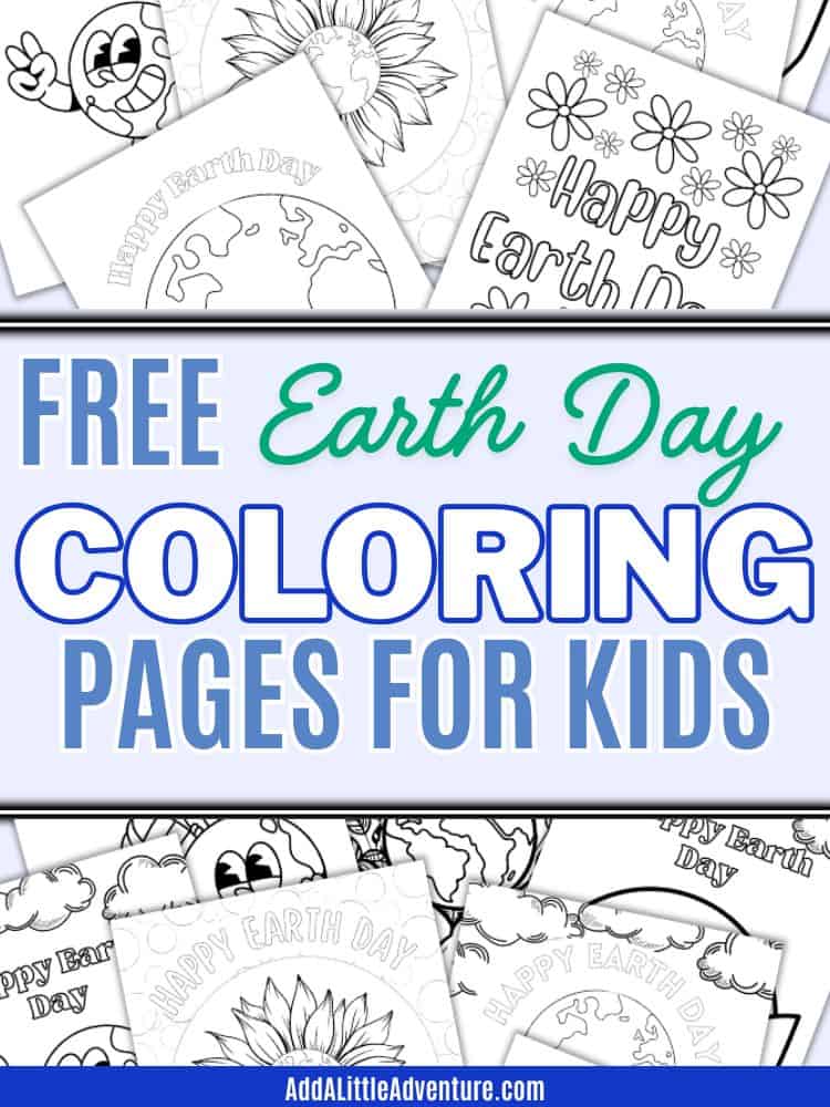 Free Earth Day Coloring Pages for Kids