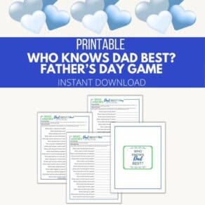 Who Knows Dad Best? Father's Day Game