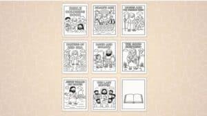 Bible Coloring Pages for Kids