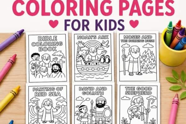 Free Bible Coloring Pages for Kids