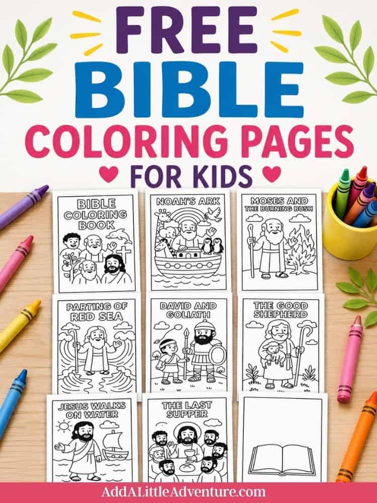 Free Bible Coloring Pages for Kids