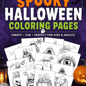 Free Printable Spooky Halloween Coloring Pages