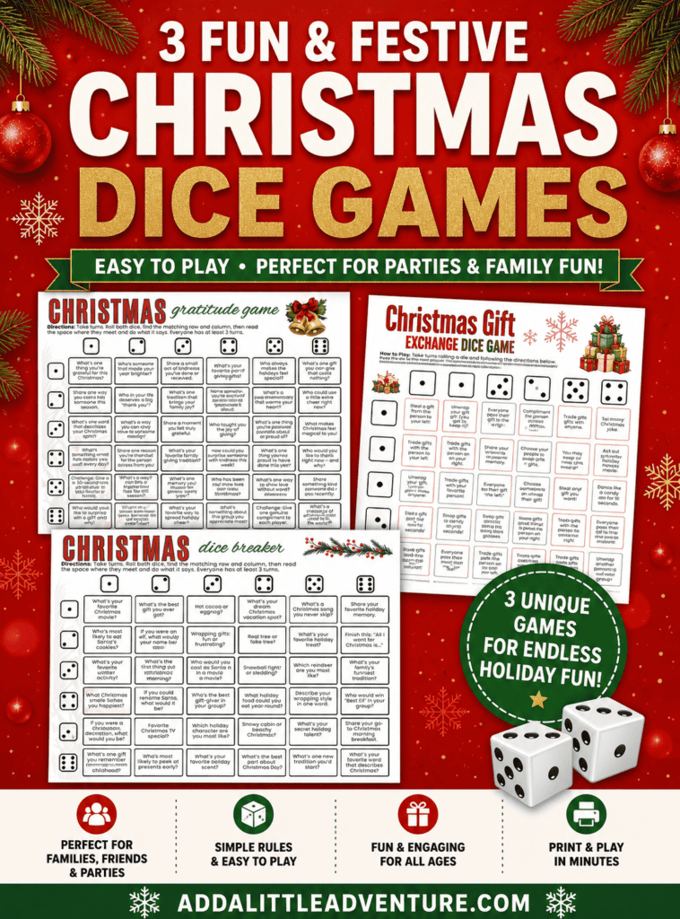 Christmas Dice Games