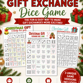 Christmas Gift Exchange Dice Game