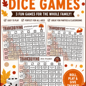 Thanksgiving Dice Games