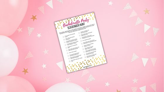 Bachelorette Party Scavenger Hunt