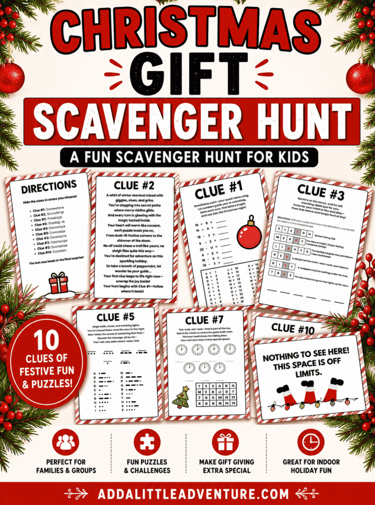 Christmas Gift Scavenger Hunt