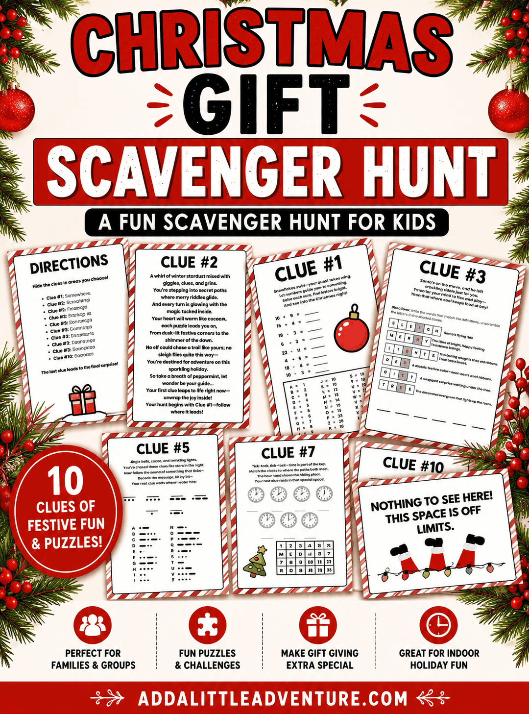 Christmas Gift Scavenger Hunt