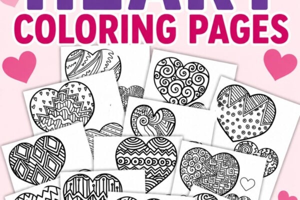 Free Printable Heart Coloring Pages