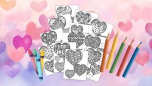 Heart Coloring Pages