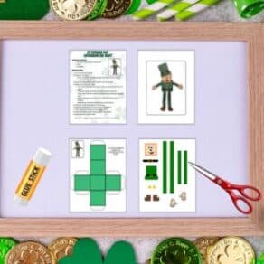 St. Patrick's Day Leprechaun craft for kids