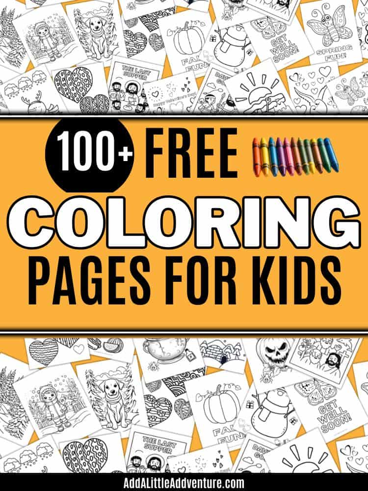100+ Free Coloring Pages for Kids