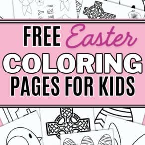 Free Easter Coloring Pages for Kids