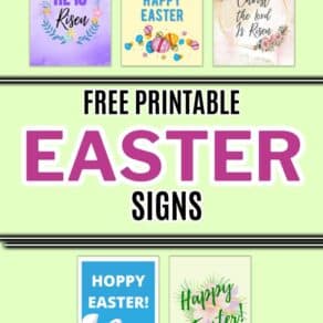 Free Printable Easter Signs