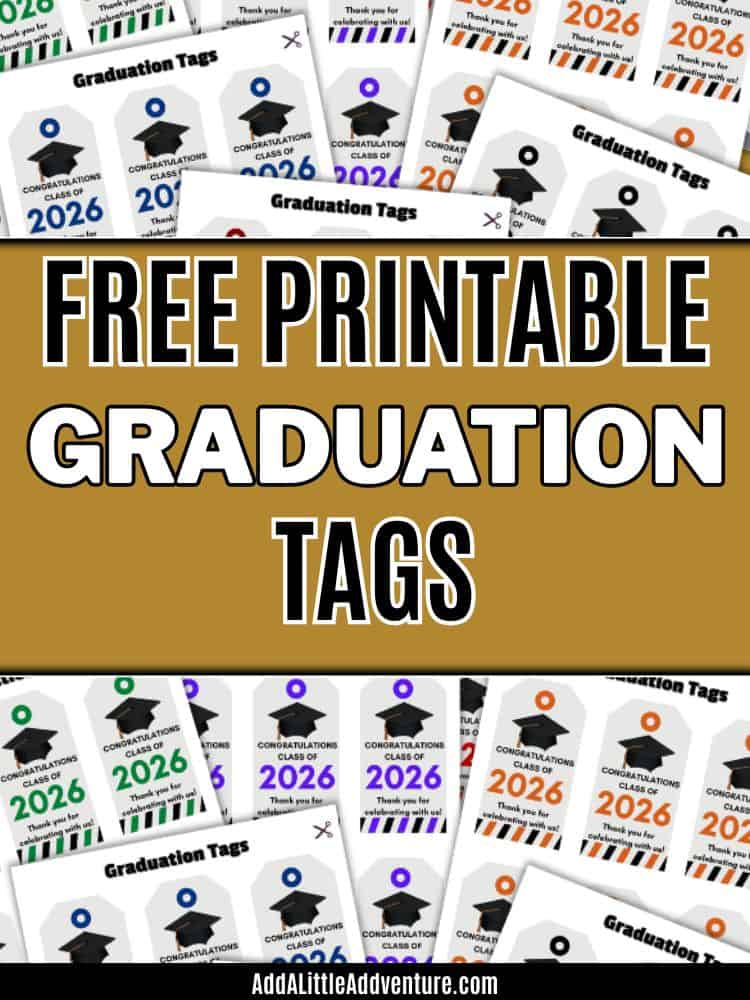 Free Printable Graduation Tags