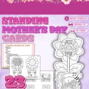 Standing Mother's Day Cards