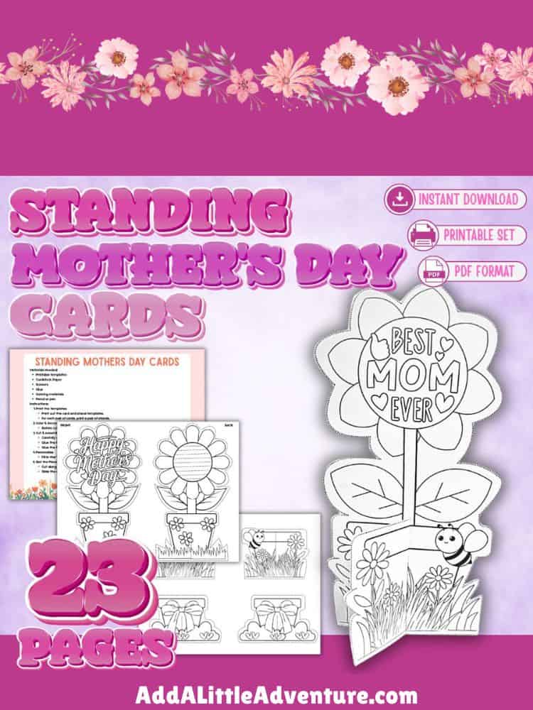 Standing Mother's Day Cards