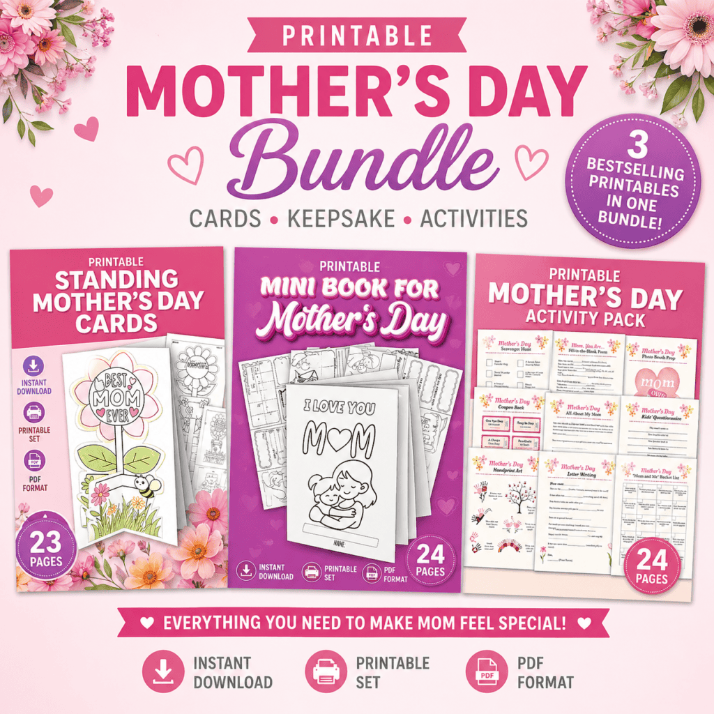 Printable Mother's Day Bundle