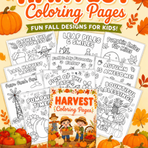 Free Printable Harvest Coloring Pages