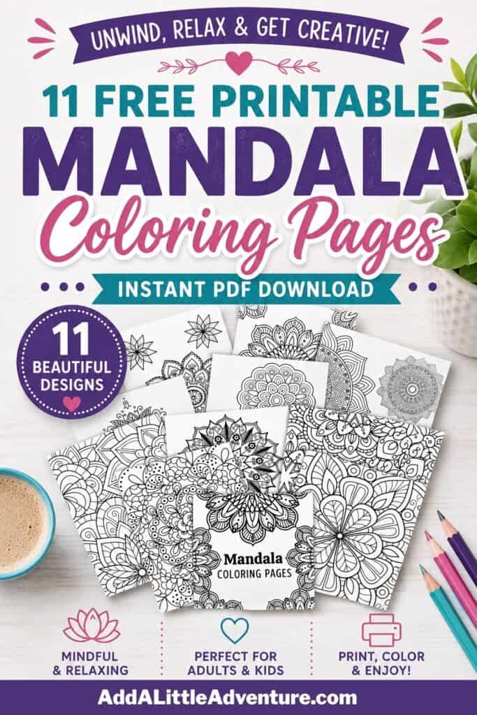 11 Free Printable Mandala Coloring Pages