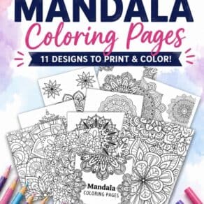 Free Printable Mandala Coloring Pages