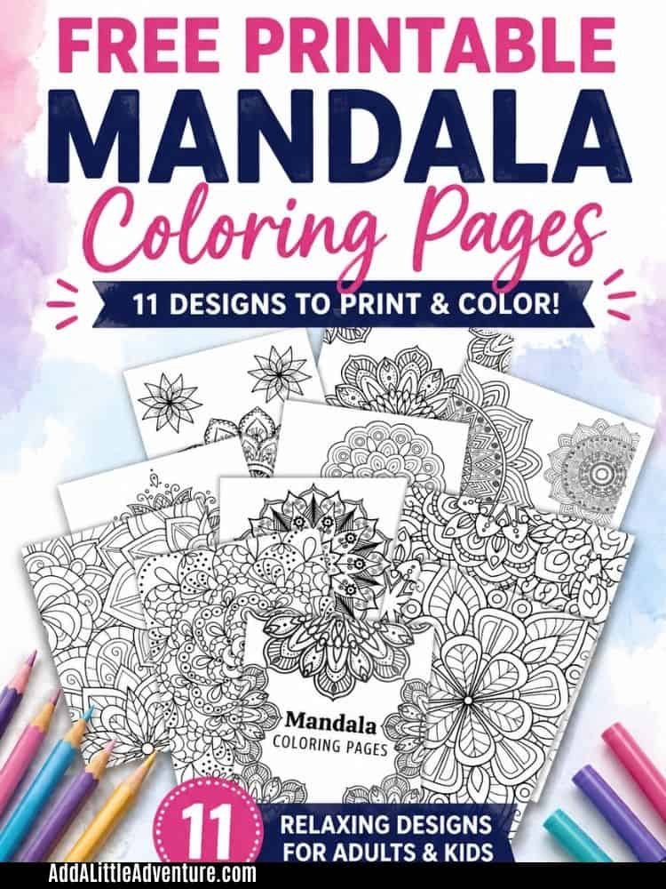 Free Printable Mandala Coloring Pages
