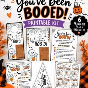 Free You've Been Booed Printable Kit