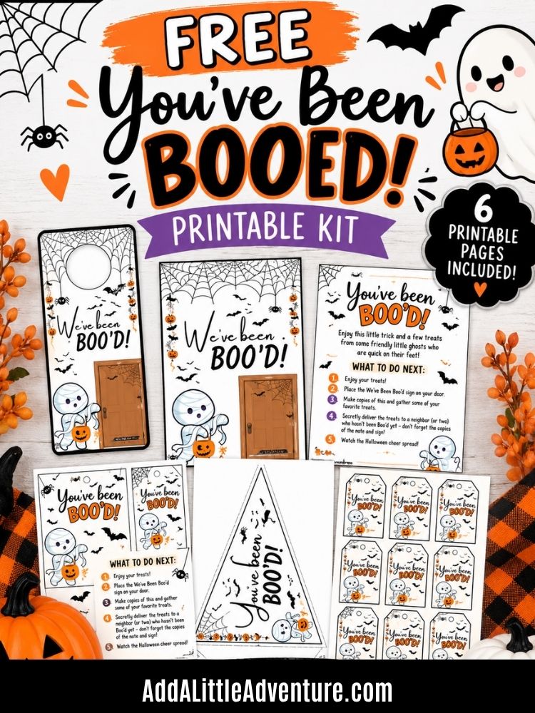 Free You've Been Booed Printable Kit