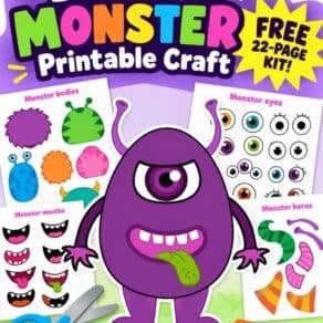 Build a Monster Printable Craft