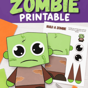 Build a Zombie Printable