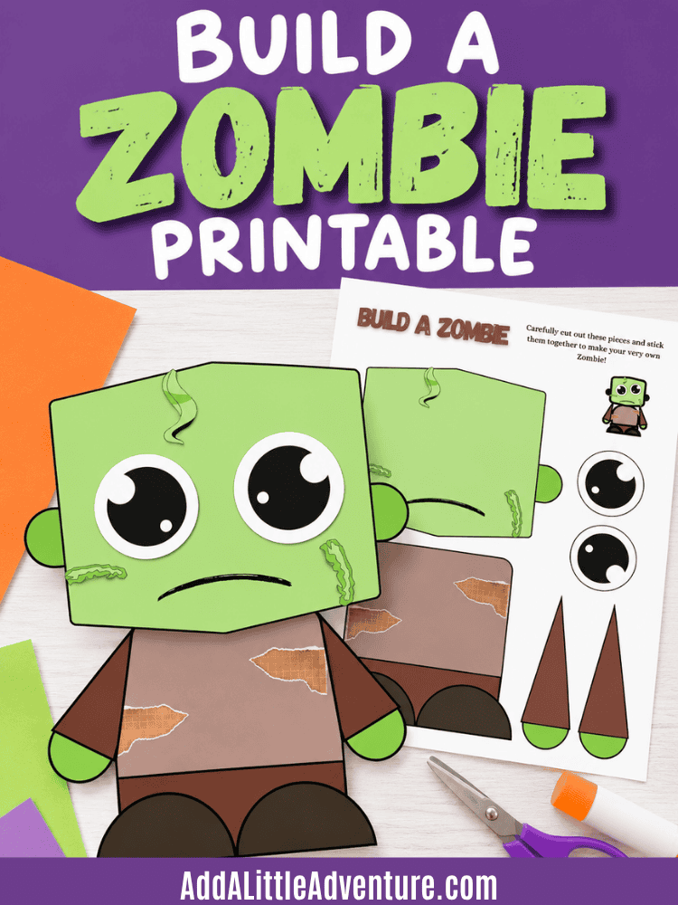 Build a Zombie Printable